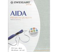 Zweigart Precut Fein-Aida 18 ct. col.718 Stoffzuschnitt, 48 x 68 cm