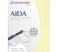 Zweigart Precut Stern-Aida col.2030 Stoffzuschnitt, 48 x 68 cm