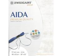Zweigart Precut Vintage Aida col.1079 Stoffzuschnitt, 48 x 68 cm
