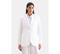 Zweiknopf Blazer aus 100% Leinen Weiß 40 (60.853086-0001-40)