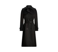 Zweireihiger Trenchcoat mit Gürtel XL Black