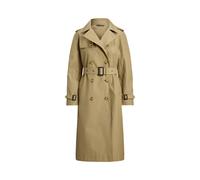 Zweireihiger Trenchcoat mit Gürtel XL Tan