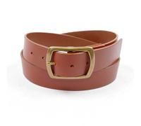 zweisser Klassischer Herrengürtel Orwin Hellbraun Bundweite 112cm