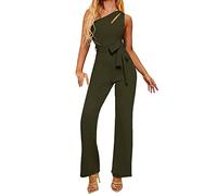 Zweiteiler Damen Elegant Festlich, Overall Sommer Jumpsuit Romper Festliches Outfits Jumpsuits Hosenanzug Party Einteiler Hochzeit Anzug Kleidung Playsuit Sportlich Hochzeit Outfit Gast Frau