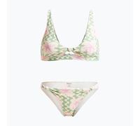 Zweiteiliger Damen-Badeanzug ROXY Hibiscus Daze Elongated Tri basil party waves yw
