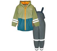 Zweiteiliger Regenanzug Fleece-Futter, Gefütterter Matschanzug