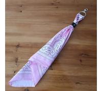 ZWEquipint Quadratischer Damenschal aus Polyester, 54 x 54 cm, modisches Muster, Stirnband, Hip-Hop-Stil für vielseitiges Haar-Accessoire, Taillenketten-Dekor (12)