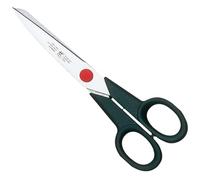 ZWILLING Twin L Haushaltsschere mit integriertem Drehverschlussöffner, 16 cm, Rostfreier Spezialstahl, Kunststoffgriff, Schwarz
