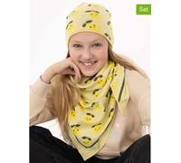 Zwillingsherz 2tlg. Accessoires-Set "Happy Lemon" in Gelb - 58% | Kindermuetzen