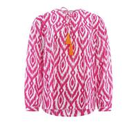 Zwillingsherz Bluse "Aquarell Ovale" in Pink - Größe L/XL | Damen Blusen