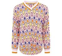 Zwillingsherz Bluse Damen Tunika Blusen und Tuniken luftige Sommerbluse Longbluse lässig Sommer Maritime Kleidung Blusenshirt Größe S/M
