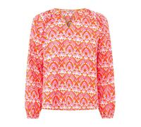 Zwillingsherz Bluse "Joyful" in Rot - Größe S/M | Damen Blusen