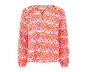 Zwillingsherz Bluse "Joyful" in Rot - Größe S/M | Damen Blusen