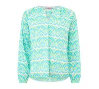 Zwillingsherz Bluse "Joyful" in Türkis - Größe S/M | Damen Blusen