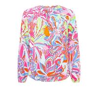 Zwillingsherz Bluse Tunika Shirt Langarm Modell Happy Flower Bunte Farben Gr. S/M