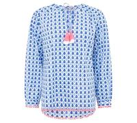 Zwillingsherz Bluse Tunika Shirt Langarm Modell Tröpfchen Bunte Farben Gr. L