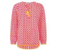 Zwillingsherz Bluse Tunika Shirt Langarm Modell Tröpfchen Bunte Farben Gr. L