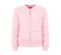 Bomberjacke ZWILLINGSHERZ "Be Happy", Damen, Gr. S, rosa, Steppware, Obermaterial: 100% Polyester, regular fit kurz, angesetztes Bündchen, Jacken Bomberjacke, modisch, Kontrastdetails, regular fit, la