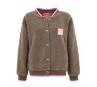 Zwillingsherz Bomberjacke Teddy Jacke Damen Reißverschluss - Übergang Frühling Herbst