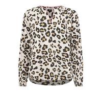 Zwillingsherz Bluse "Klassisches Leo" in Creme - 45% | Größe L/XL | Damen Blusen
