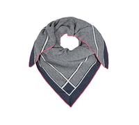 Zwillingsherz Damen Dreieckstuch Schal Dreiecksschal Damen mit Kaschmir Anteil Modell Labyrinth Story Trend flauschiger Frauenschal Accessoire Schals und Tücher modischer Begleiter