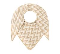 Zwillingsherz Damen Dreieckstuch Schal Dreiecksschal Damen mit Kaschmir Anteil Modell Winter Waves Trend flauschiger Frauenschal Accessoire Schals und Tücher modischer Begleiter