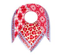 Zwillingsherz Damen Dreieckstuch Schal mit Muster leichter Baumwollschal modisches Accessoire