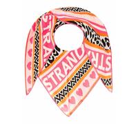 Zwillingsherz Damen Dreieckstuch Schal mit Muster leichter Baumwollschal modisches Accessoire