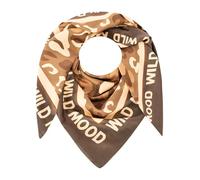Zwillingsherz Damen Dreieckstuch Schal mit Muster leichter buntes Tuch modisches Accessoire
