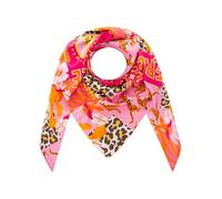 Zwillingsherz Damen Dreieckstuch Schal mit Muster leichter buntes Tuch modisches Accessoire
