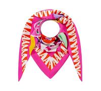Zwillingsherz Damen Dreieckstuch Schal mit Muster leichter buntes Tuch modisches Accessoire