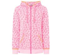 Zwillingsherz Damen Hoodie Hoodiejacke Sweatjacke Leo Rosa Kapuzenjacke Reißverschluss S-XXL