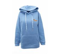 Zwillingsherz Damen Hoodie mit Kapuze - Kuscheliger Kapuzenpullover - Weicher Sweatshirt Pullover für Frauen Aufdruck - Stylischer Look für Frühling, Herbst & Winter - Loungewear Mode