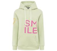 Zwillingsherz Damen Hoodie mit Kapuze - Kuscheliger Oversize Kapuzenpullover - Weicher Sweatshirt Pullover für Frauen Aufdruck - Stylischer Look für Frühling, Herbst & Winter - Loungewear Mode Smile