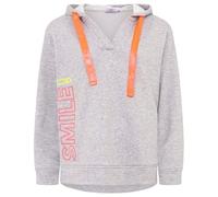 Zwillingsherz Damen Hoodie mit Kapuze - Kuscheliger Oversize Kapuzenpullover - Weicher Sweatshirt Pullover für Frauen Aufdruck - Stylischer Look für Frühling, Herbst & Winter - Loungewear Mode Smile