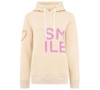 Zwillingsherz Damen Hoodie mit Kapuze - Kuscheliger Oversize Kapuzenpullover - Weicher Sweatshirt Pullover für Frauen Aufdruck - Stylischer Look für Frühling, Herbst & Winter - Loungewear Mode Smile
