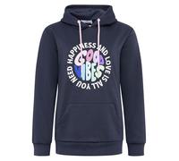 Zwillingsherz Damen Hoodie mit Kapuze - Kuscheliger Oversize Kapuzenpullover - Weicher Sweatshirt Pullover für Frauen Aufdruck - Stylischer Look für Frühling, Herbst & Winter - Loungewear Good Vibes