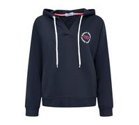 Zwillingsherz Damen Hoodie mit Kapuze - Kuscheliger Oversize Kapuzenpullover - Weicher Sweatshirt Pullover für Frauen Aufdruck - Stylischer Look für Frühling, Herbst & Winter - V-Neck Herzen