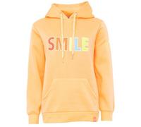 Zwillingsherz Damen Hoodie Sweatshirt, Pulli mit Smile-Design Kapuze (DE/NL/SE/PL, Alphanumerisch, XL, Regular, Regular, Orange)