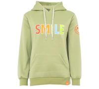 Zwillingsherz Damen Hoodie Sweatshirt, Pulli mit Smile-Design Kapuze (DE/NL/SE/PL, Alphanumerisch, XXL, Regular, Regular, Grün)