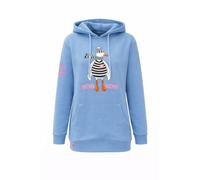 Zwillingsherz Damen Hoodie Sweatshirt Pullover mit Print - Kapuzenpullover für Frühling & Herbst