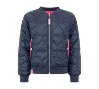 Bomberjacke ZWILLINGSHERZ ""Be Happy"", Damen, Gr. M, marine, Steppware, Obermaterial: 100% Polyester, regular fit kurz, angesetztes Bündchen, Jacken Bomberjacke (52388411-M) marine