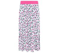 Zwillingsherz Damen Maxirock Colourful Leo aus 100% Viskose - Langer, fließender Sommerrock mit elastischem Komfortbund - Feminines Design, hochwertiger Fall, vielseitig für Alltag, Freizeit & Urlaub