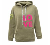 Zwillingsherz Damen Pullover Hoodie Sweatshirt | Kapuzenpullover & Übergangspullover | Aufdruck Frühling Sommer Herbst