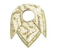 Zwillingsherz Damen Schal Dreieckstuch Dreieckschal Leo Dog Zebra süßer Dackel Blumige Aussichten u. a. kuschelig weich Baumwolle Polyester großes warmes Halstuch Frühling Herbst Winter