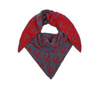 Zwillingsherz Damen Schal Dreieckstuch Dreieckschal Modelle Anker kuschelig weich mit Kaschmir Anteil großes warmes Halstuch Frühling Herbst Winter