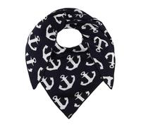 Zwillingsherz Damen Schal Dreieckstuch Dreieckschal Modelle Anker kuschelig weich mit Kaschmir Anteil großes warmes Halstuch Frühling Herbst Winter