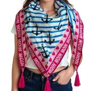 Zwillingsherz Damen Schal Dreieckstuch Frauen großes Tuch Trend flauschiger Frauenschal Accessoire Schals und Tücher modischer Begleiter