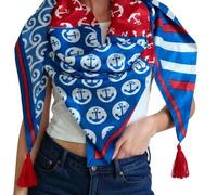 Zwillingsherz Damen Schal Dreieckstuch Frauen großes Tuch Trend flauschiger Frauenschal Accessoire Schals und Tücher modischer Begleiter