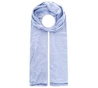 Zwillingsherz Damen Schal Soft Uni Viskose Elastan Tuch Hijab Halstuch weich